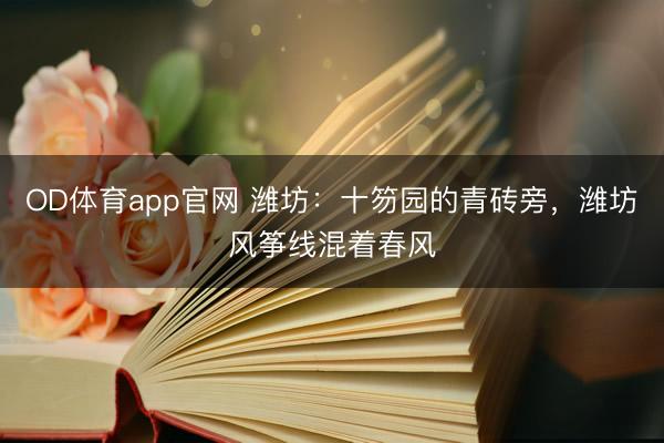 OD体育app官网 潍坊：十笏园的青砖旁，潍坊风筝线混着春风
